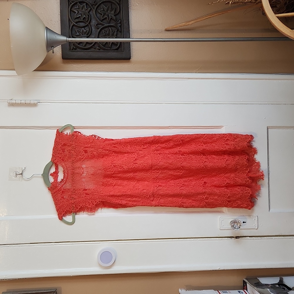 Free People daydream lace slip dress size medium nwt